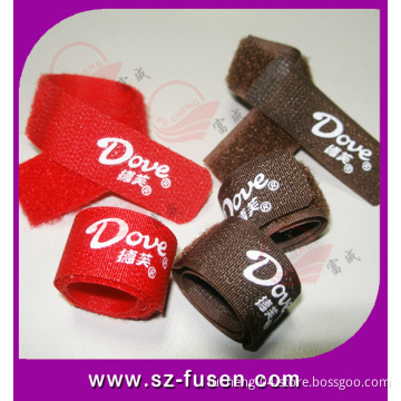 Printing Logo 100% Nylon Velcro Straps for Cables or Wires